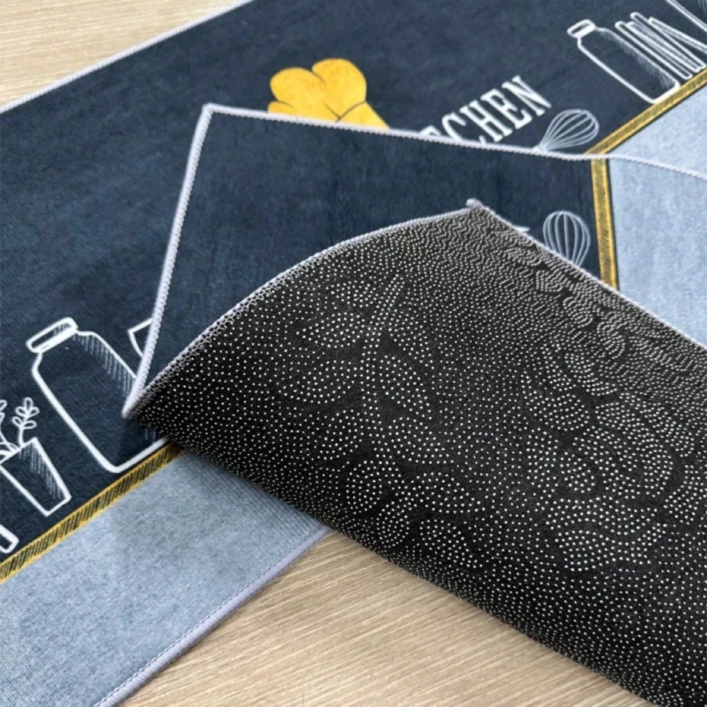 Dupla de Tapetes para Pia e Bancada Madeira Para Casa Max Grip Antifadiga com Absorção Imediata